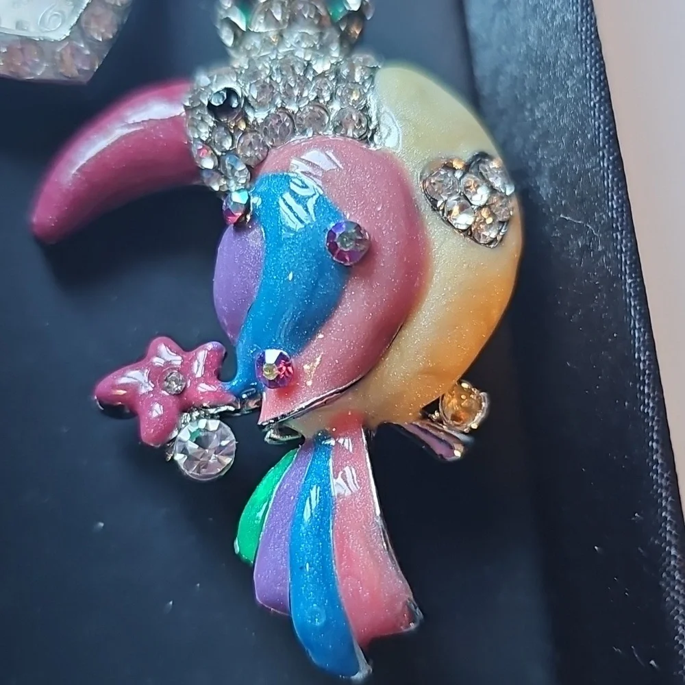 Alexis Bendel shimmery rhinestone